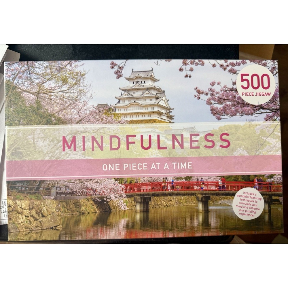 Hinkler Mindfulness One Piece At A Time 500 Pc Jigsaw Puzzle Europe